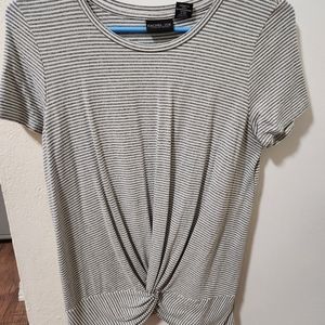 Rachel Zoe knotted fashion T-shirt